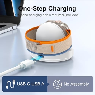 ZAPOGO Charging Dock for Apple Watch - Fast & Portable