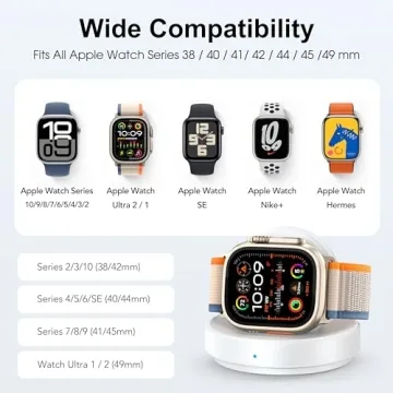 ZAPOGO Charging Dock for Apple Watch - Fast & Portable