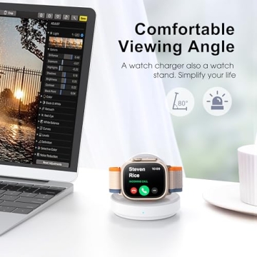 ZAPOGO Charging Dock for Apple Watch - Fast & Portable