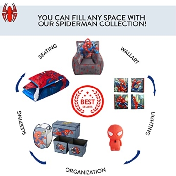 Idea Nuova Spiderman Mood Light for Kids