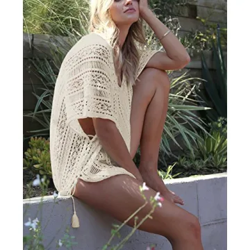 Wander Agio Women's Beach Cover-Up Lightweight & Stylish
