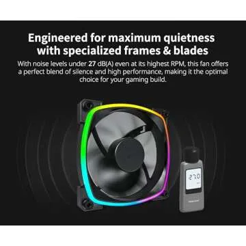 MONTECH AX 120MM PWM Fans - Silent RGB Cooling Essential