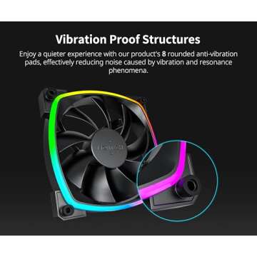 MONTECH AX 120MM PWM Fans - Silent RGB Cooling Essential