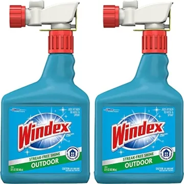 Windex Outdoor Glass Cleaner for Hose with Ammonia Free Formula