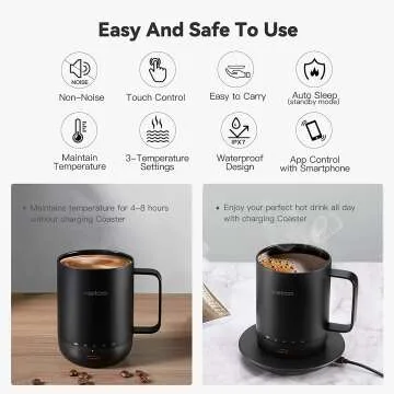 Smart Mug with Temperature Control 14oz - VSITOO S3 Pro