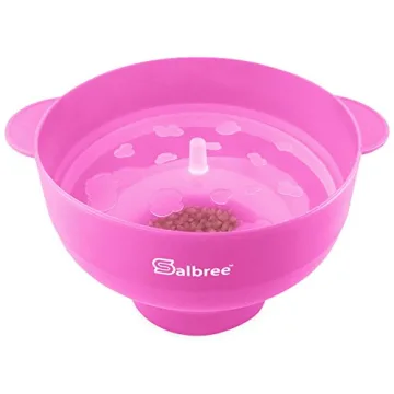 Unique Salbree Collapsible Popcorn Maker for Healthy Snacks