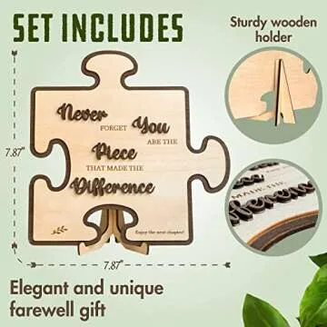 Stofinity Farewell Gifts for Coworkers Men - Goodbye Gifts for Coworkers Women, Boss Farewell Gift I...