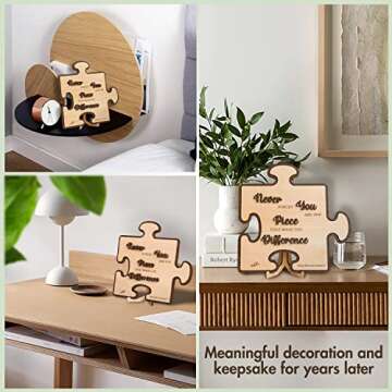 Stofinity Farewell Gifts for Coworkers Men - Goodbye Gifts for Coworkers Women, Boss Farewell Gift Ideas Retirement Plaque for Teacher, Going Away Present for Coworkers Leaving for New Job