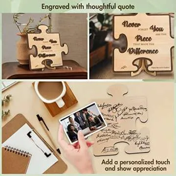 Stofinity Farewell Gifts for Coworkers Men - Goodbye Gifts for Coworkers Women, Boss Farewell Gift Ideas Retirement Plaque for Teacher, Going Away Present for Coworkers Leaving for New Job