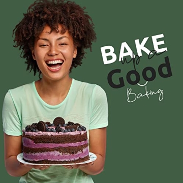 RFAQK 8-Inch Non-Stick Cake Pan Set with Accessories