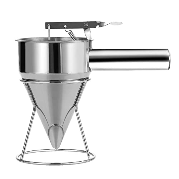 MosaiRudo Stainless Steel Pancake Batter Dispenser: Your Kitchen Essential!