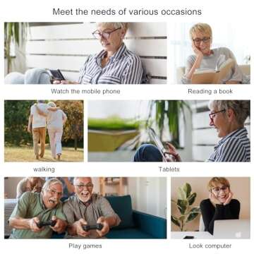 Przene 4 Pack Blue Light Blocking Reading Glasses,Cat Eye Reading Glasses With Spring Hinge Reader For Women/Men. (MIXED COLOR-C1, 0.0)