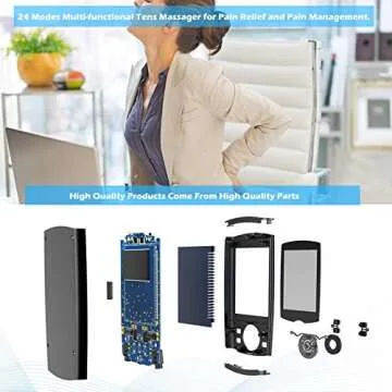 Belifu Dual Channel TENS EMS Unit for Pain Relief