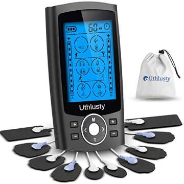 Belifu Dual Channel TENS EMS Unit for Pain Relief