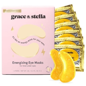 Grace & Stella Vegan Under Eye Masks for Dark Circles