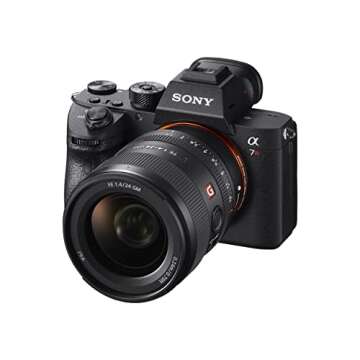 Sony FE 24 mm f/1.4 GM | Full-Frame, Wide Angle, Prime Lens (SEL24F14GM) Black