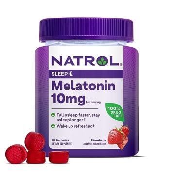 Natrol Melatonin Gummies for Better Sleep, 90 Count