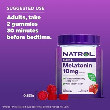 Natrol Melatonin Gummies for Better Sleep, 90 Count