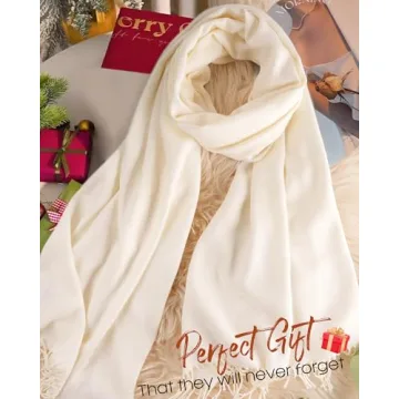 FURTALK Winter Scarf Women Cashmere Feel Shawl Wrap