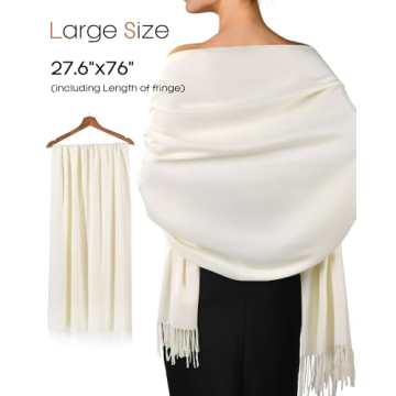 FURTALK Winter Scarf Women Cashmere Feel Shawl Wrap