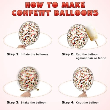 Lukiituke 75PCS Balloon Set for Special Occasions