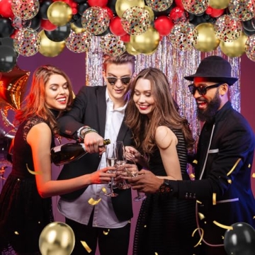 Lukiituke 75PCS Balloon Set for Special Occasions