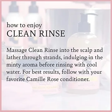 Camille Rose Clean Rinse Shampoo for All Hair Types 8 oz