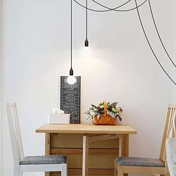 AryaLight 15ft Pendant Light Cord with On/Off Switch