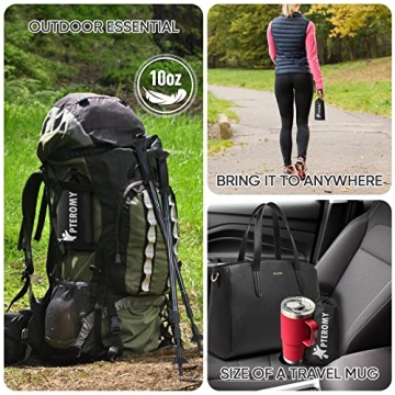 PTEROMY Waterproof Hooded Rain Poncho for All Ages