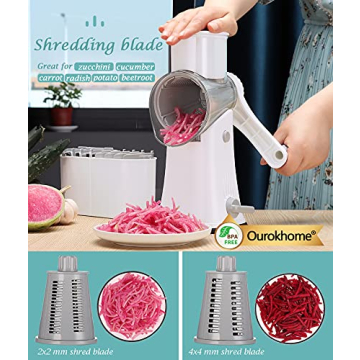 Multifunctional Ourokhome Cheese Grater for Easy Meal Prep