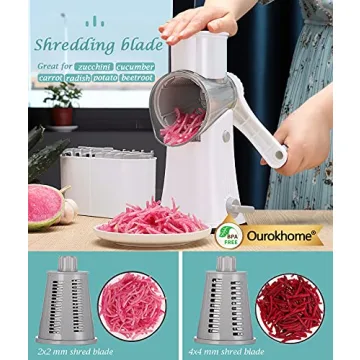 Multifunctional Ourokhome Cheese Grater for Easy Meal Prep