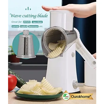 Multifunctional Ourokhome Cheese Grater for Easy Meal Prep