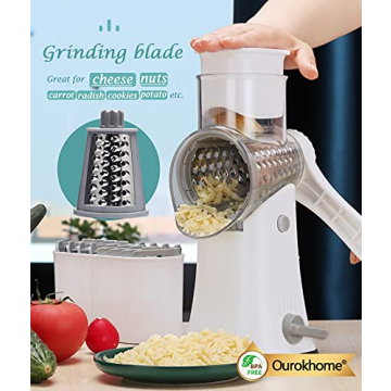 Multifunctional Ourokhome Cheese Grater for Easy Meal Prep