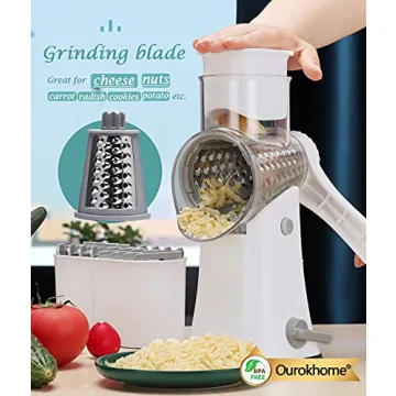 Multifunctional Ourokhome Cheese Grater for Easy Meal Prep