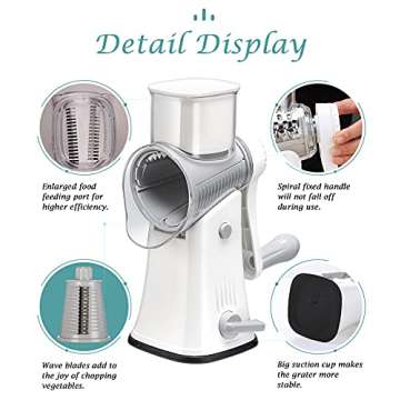 Multifunctional Ourokhome Cheese Grater for Easy Meal Prep