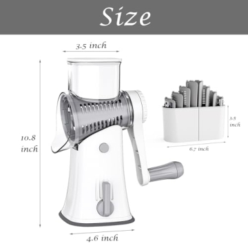 Multifunctional Ourokhome Cheese Grater for Easy Meal Prep