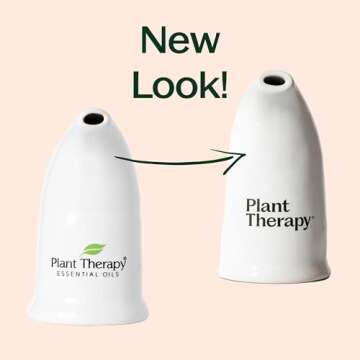 Plant Therapy Pink Himalayan Salt Inhaler w/Pink Himalayan Crystal Salt