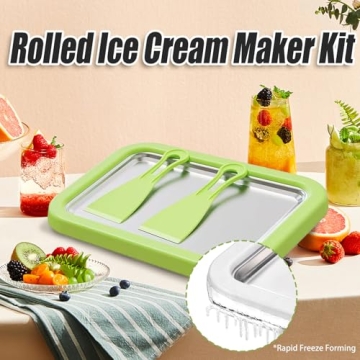 At-Home Rolled Ice Cream Maker Kit - Easy & Fun DIY