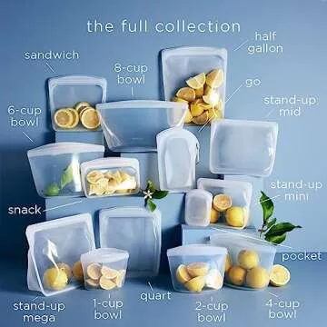 Stasher Silicone Food Grade Reusable Storage Bag - Eco Friendly