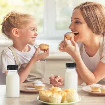 Hulless 6oz Juice Bottles - 5 Pcs Safe Drink Containers