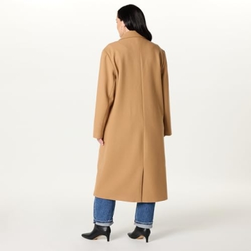 The Drop Women's Liam Loose Overcoat for Effortless Style