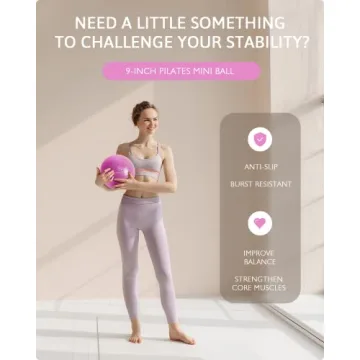 LIONSCOOL Pilates Ring Set for Home Workouts