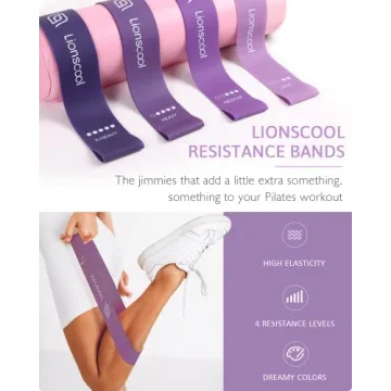 LIONSCOOL Pilates Ring Set for Home Workouts