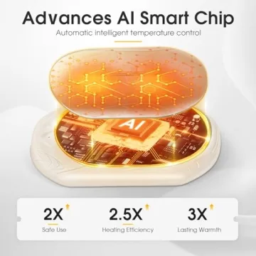 Rechargeable AI Hand Warmers 2 Pack 20Hrs Heat Outdoors