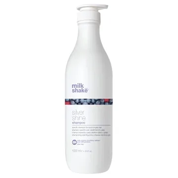 Milk Shake Silver Shine Shampoo - Ultimate Toner for Blonde Hair, 100% SLES-Free