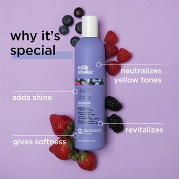 Milk Shake Silver Shine Shampoo - Perfect Blonde Toner