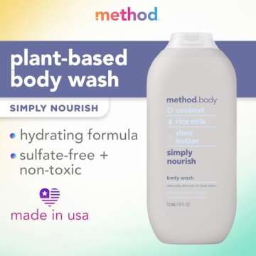 Method Body Wash, Simply Nourish, Coconut, 18 Fl Oz