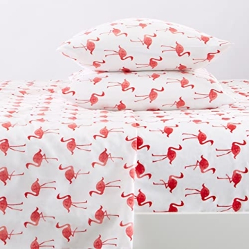 Great Bay Home Twin Coastal Microfiber Sheet Set