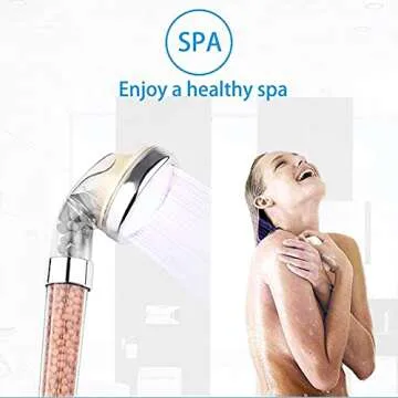 Discover the PRUGNA LED Shower Head with High-Pressure Filter