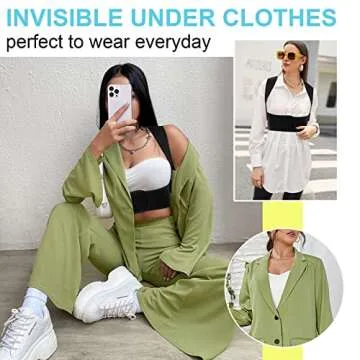 URSEXYLY Adjustable Posture Corrector for Men and Women